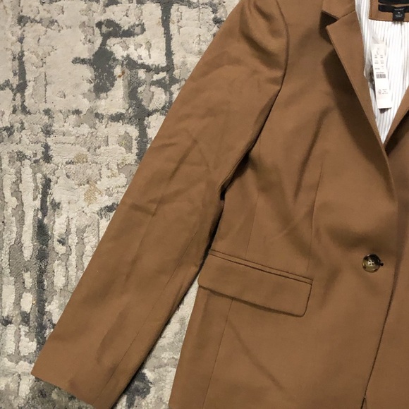 J. Crew Women's Regent Blazer Brown Wool 8 - Picture 7 of 13